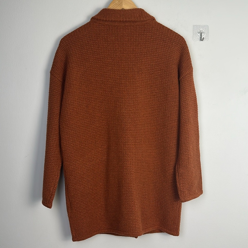 Madewell Textured BlazernSweater Jacket Size XXS Cozy Cardigan Knit Slouchy Coat - Picture 8 of 16